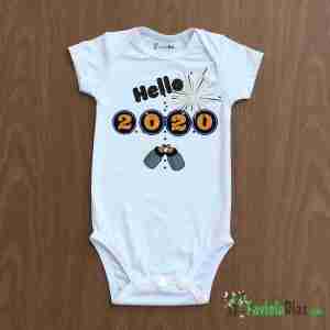 Mameluco: Hello 2020 Chupones Negro