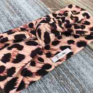 Vincha Animal Print Turbante con Nudo Simple 2