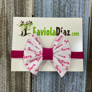 Vincha con Lazo Personalizada