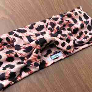Vincha Estampada de Animal Print con Lazo 2