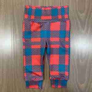 Leggins Verde y Rojo con Cuadros