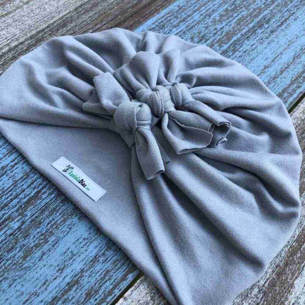 Turbante Gris de Nudos 2 Turbante Gris de Nudos - Imagen 2