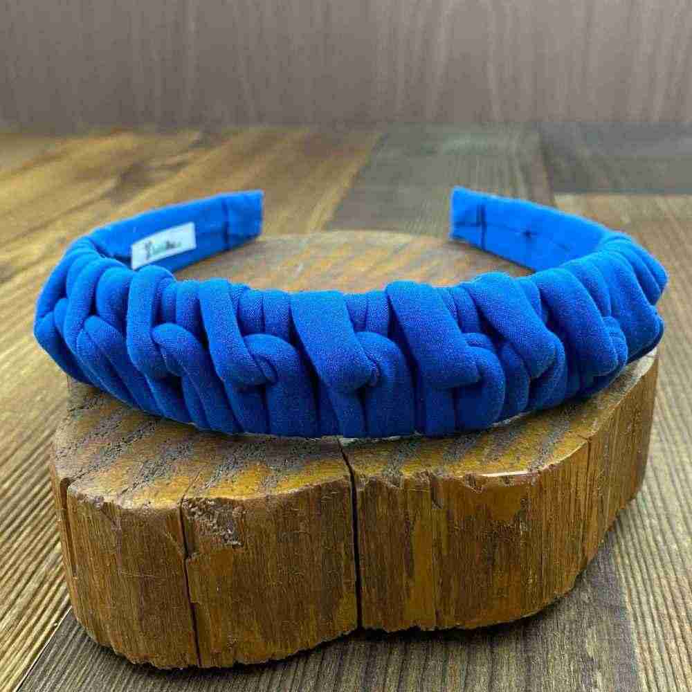 Diadema Azul Trenzada 1 Diadema Azul Trenzada
