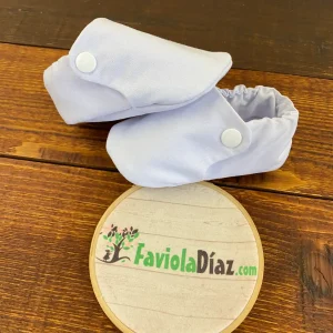 Zapatitos Mocasín Blancos para Bautizo