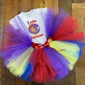 Set de Tutu y Mameluco alusivo a Pinocho