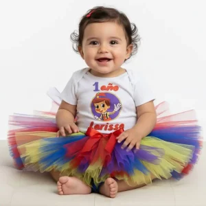 Set de Tutu y Mameluco alusivo a Pinocho