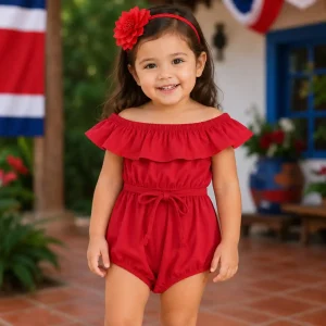 Enterizo Rojo Marina