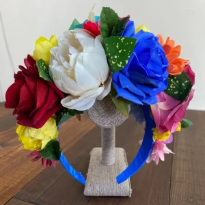 Diadema de Flores Grandes Alusiva a Frida Kahlo