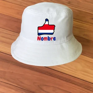 Sombrero Chonete con Like Tricolor Costa Rica