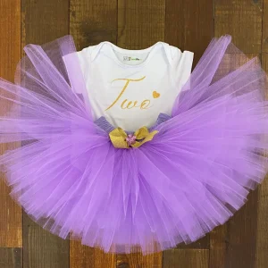 Set de Tutu Lila y Mameluco