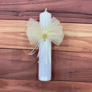 Vela Capitolio Blanca con Lazo Beige