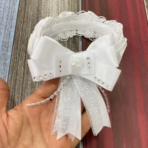 Cebollero Blanco con Flores