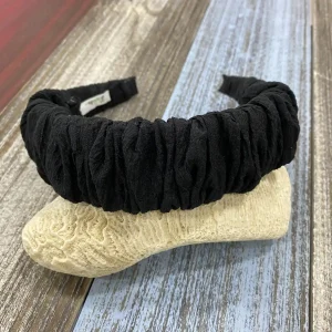 Diadema Scrunchie Negra