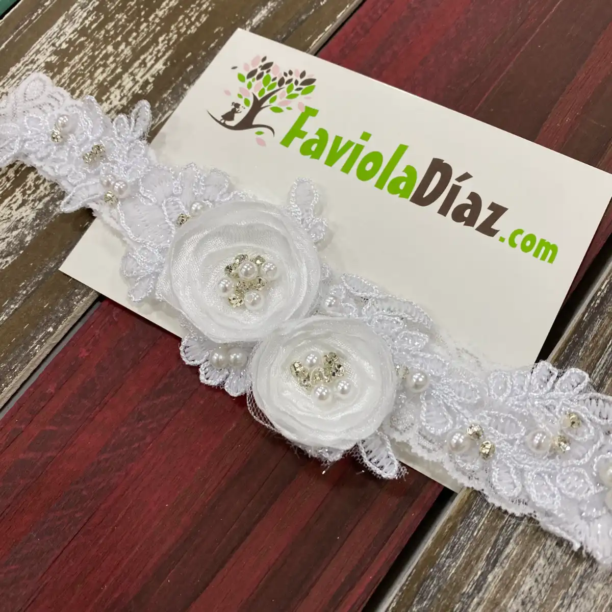 Liga para Novia Blanca Daniela 1 Liga para Novia Blanca Daniela