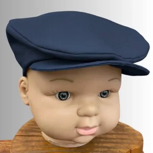 Boina Azul Marino estilo Tapa Plana