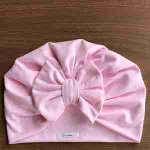 Turbante Rosado de Lazo