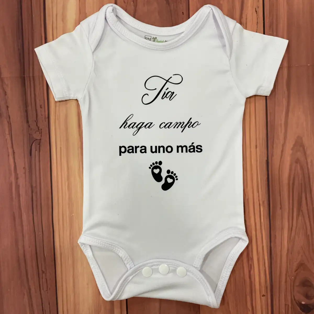 Mameluco: Tía Haga Campo Para Uno Más 1 Mameluco: Tía Haga Campo Para Uno Más