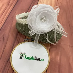 Cebollero Blanco con Flor