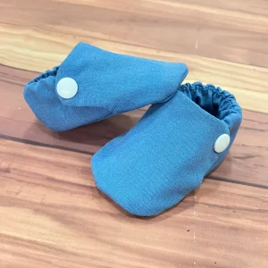 Zapatitos Mocasín Celestes para Bautizo