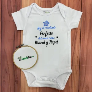 Mameluco: Soy El Resultado Perfecto Del Amor Entre Mamá Y Papá con Estrella Azul
