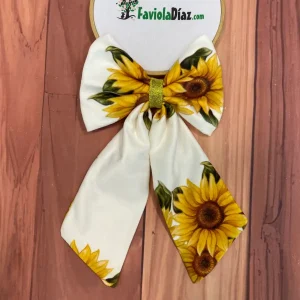 Prensas con Lazo de Girasoles