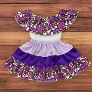 Traje Campesino Típico Orquídeas de mi Patria